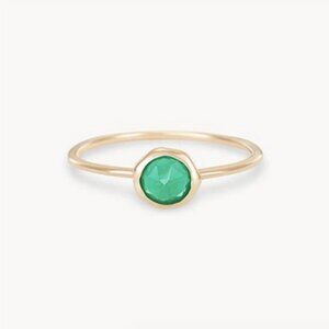 Bluboho Chalcedony Mini Mood Ring Sz 6